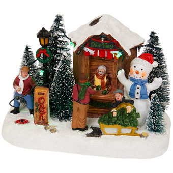 Action Magic village kersttafereel aanbieding