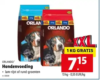 Lidl Orlando Hondenvoeding aanbieding