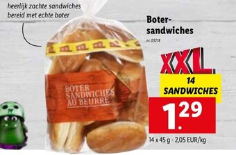Boter Sandwiches