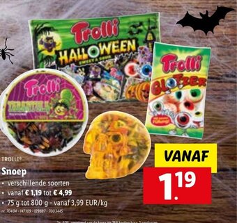 Lidl Trolli Snoep aanbieding