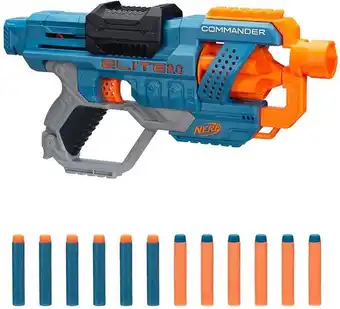 Bol.com Nerf elite 2.0 commander rd 6 blaster + 12 darts aanbieding