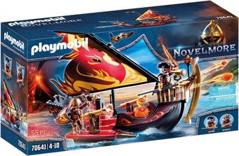 Playmobil novelmore burnham raiders vuurschip - 70641