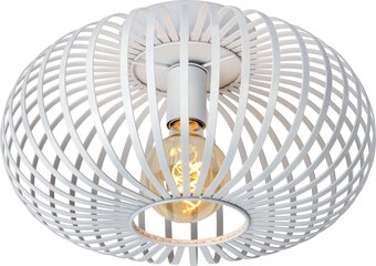 Bol.com Lucide manuela - plafonnière - ø 39,5 cm - 1xe27 - wit aanbieding