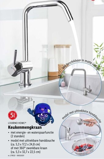 Lidl Livarno Home Keukenmengkraan aanbieding
