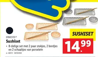 Lidl Ernesto Sushiset aanbieding