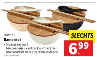 Lidl Ernesto Ramenset aanbieding
