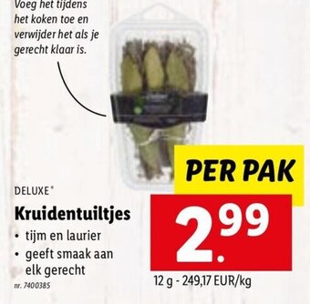 Deluxe Kruidentuiltjes