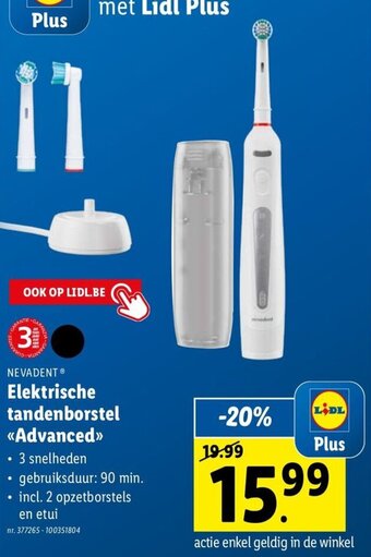 Nevadent Elektrische Tandenborstel Advanced