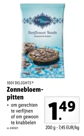 1001 Delights Zonnebloempitten