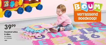 Fun Puzzelmat Letters & cijfers aanbieding