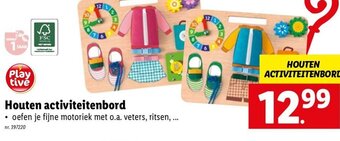 Lidl Houten Activiteitenbord aanbieding