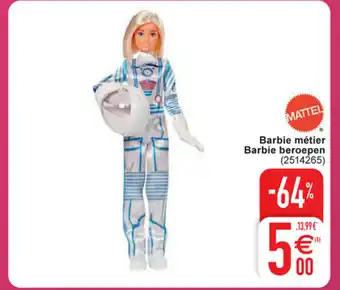 Cora Barbie matier barbie beroepen aanbieding