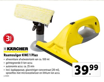 Lidl Raamzuiger KWI 1 Plus aanbieding