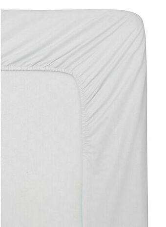 HEMA HEMA Hoeslaken - Zacht Katoen - 140 X 220 Cm - Wit (wit) aanbieding