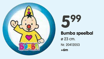 Fun Bumba speelbal aanbieding
