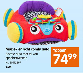 Muziek en licht comfy auto