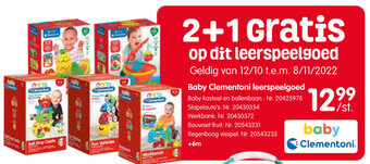 Baby Clementoni leerspeelgoed