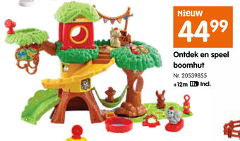 Ontdek en speel boomhut