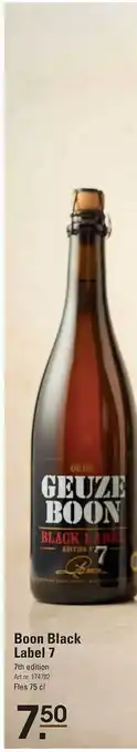 Sligro Boon black label 7 aanbieding