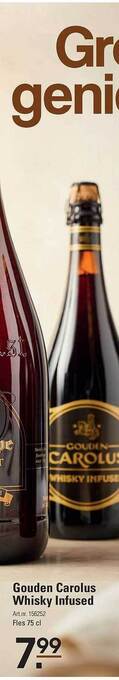 Sligro Gouden carolus whisky infused aanbieding