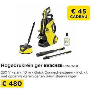 Molecule Hogedrukreiniger karcher aanbieding