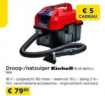 Molecule Droog--natzuiger einhell aanbieding
