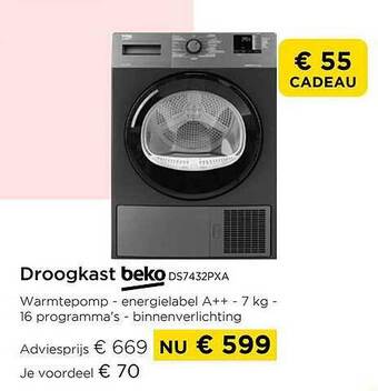 Droogkast beko