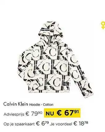 Molecule Calvin klein hoodie aanbieding