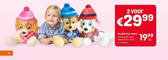Fun Knuffel paw patrol aanbieding