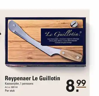 Sligro Reypenaer le guillotin aanbieding