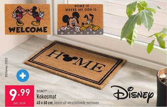 ALDI Disney kokosmat aanbieding