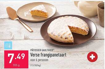ALDI Verse frangipanetaart aanbieding