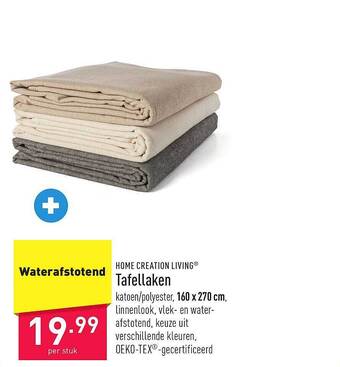 ALDI Tafellaken aanbieding