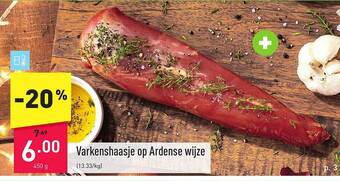 ALDI Varkenshaasje op ardense wijze aanbieding