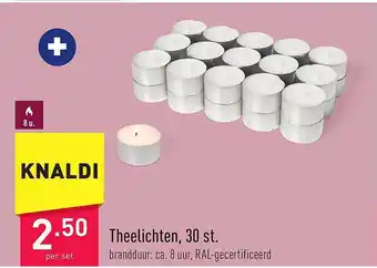 Theelichten, 30 st