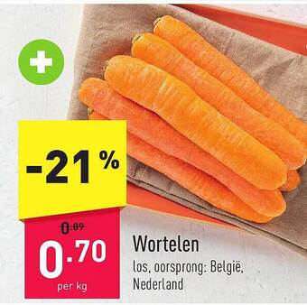 ALDI Wortelen aanbieding