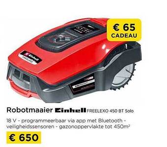 Molecule Robotmaaier einhell aanbieding