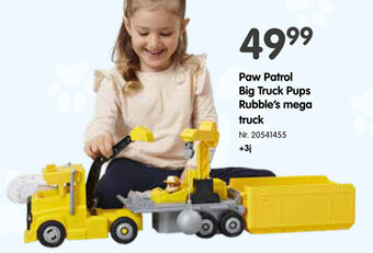 Paw Patrol Big Truck Pups Rubble's mega truck