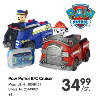 Paw Patrol R/C Cruiser