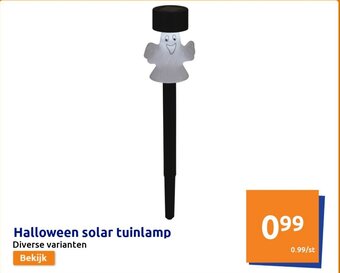 Action Halloween Solar Tuinlamp aanbieding