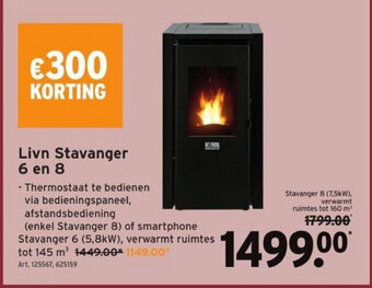 GAMMA Livn Stavanger 6 en 8 aanbieding