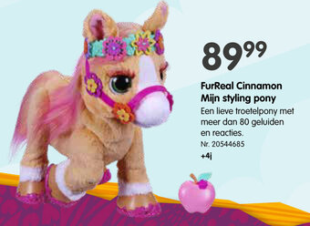 Fun FurReal Cinnamon Mijn styling pony aanbieding