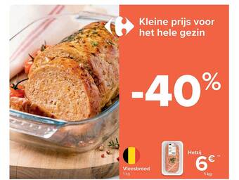 Carrefour Vleesbrood aanbieding