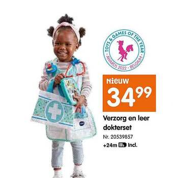 Verzorg en leer dokterset