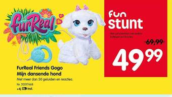 Fun Furreal friends gogo mijn dansende hond aanbieding