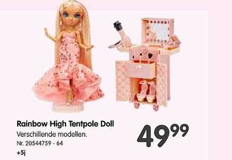 Rainbow high tentpole doll