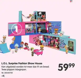 Fun L.o.l. surprise fashion show house aanbieding