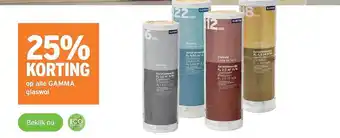 GAMMA 25% korting op alle gamma glaswol aanbieding