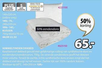 Jysk Himmeltinden dekbed aanbieding