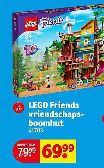 Kruidvat Lego friends vriendschapsboomhut aanbieding